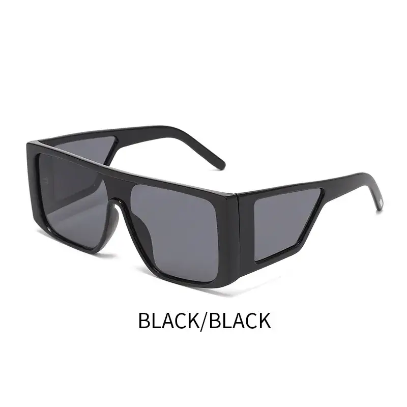 Men's Black Orange Red UV400 Sunglasses - Image 3