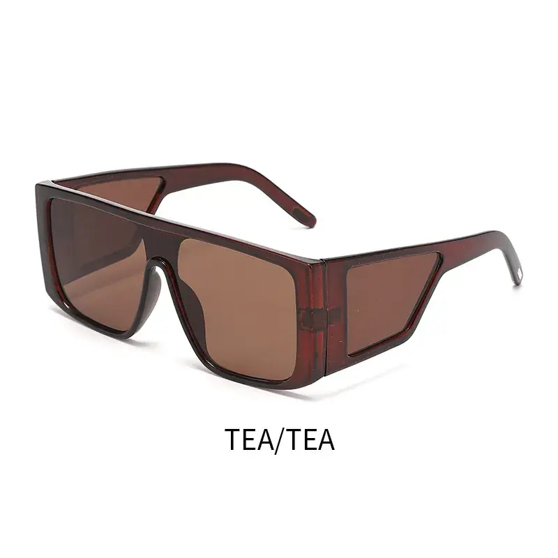 Men's Black Orange Red UV400 Sunglasses - Image 7