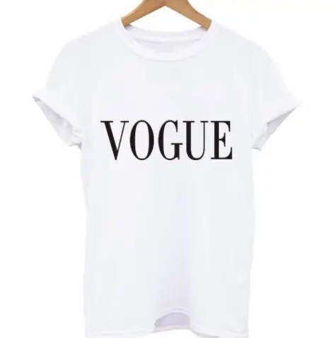 Women White Paris Print T-Shirt Short Sleeve Loose Fit