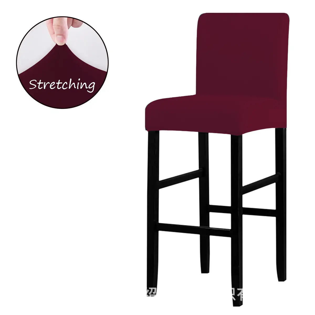 Stretchy High Chair Cover for Home & Bar Use - Image 6