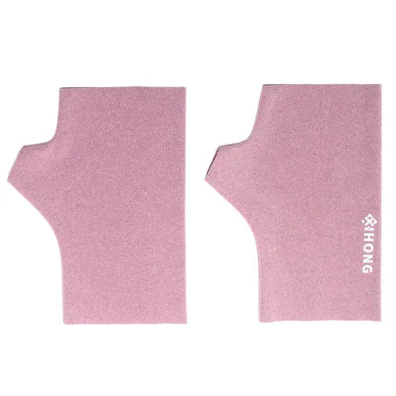 Women's Black Velvet Finger Gloves Winter Office Writing - Image 11