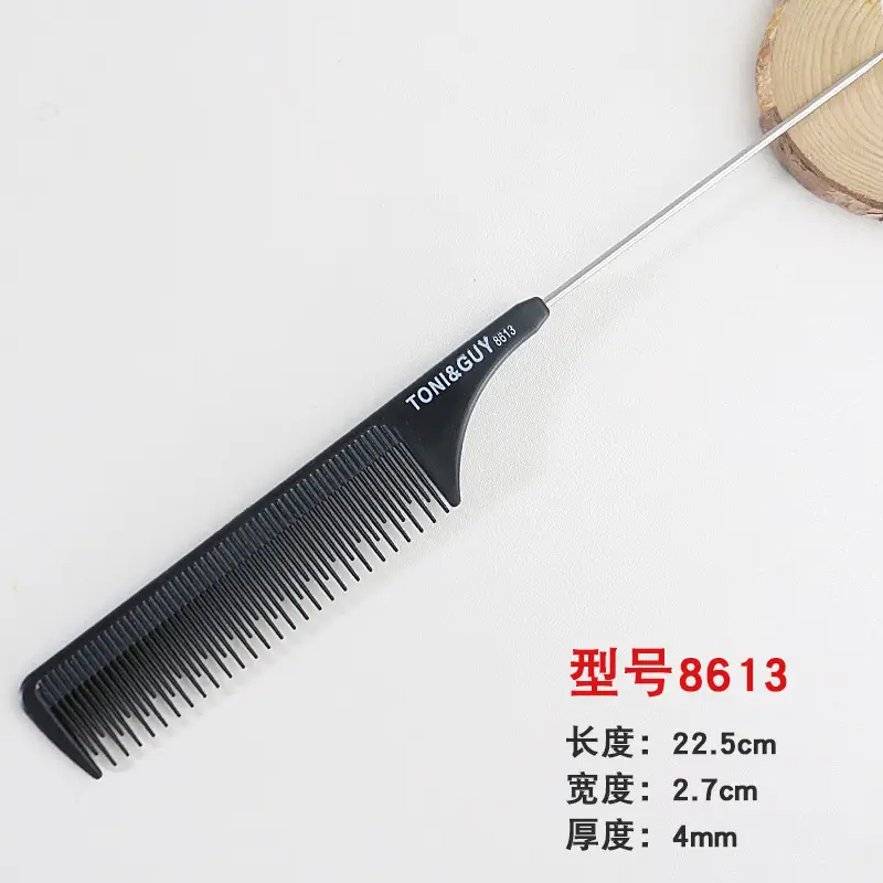 Tony Gai Double-Ended Hair Comb Steel Pointed - Image 5