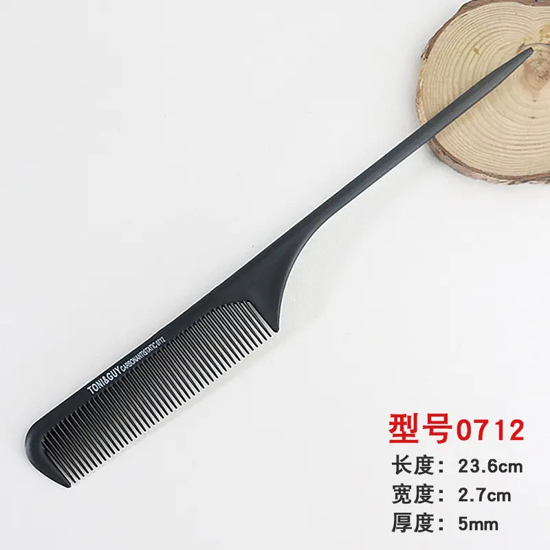 Tony Gai Double-Ended Hair Comb Steel Pointed - Image 6