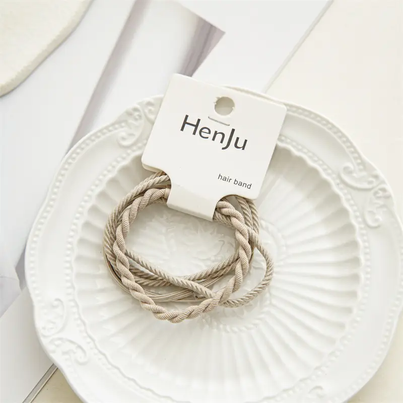 Summer Hair Rope Set with Elastic Band for Daily Wear - Image 2