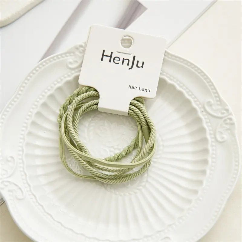 Summer Hair Rope Set with Elastic Band for Daily Wear - Image 5