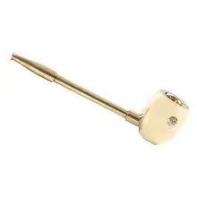 Rosewood Tobacco Rod with Copper Pipe and Copper Smoke Pot — feature 1