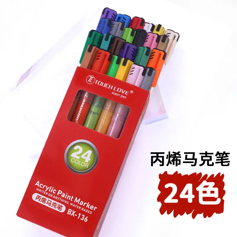 18 Color Acrylic Paints Set for Kids Art Projects - Image 10