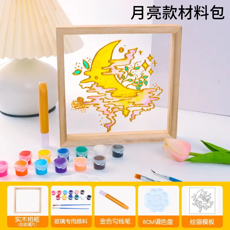 18 Color Acrylic Paints Set for Kids Art Projects - Image 20
