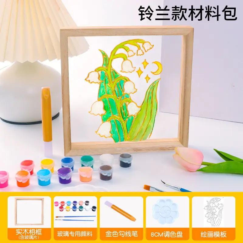 18 Color Acrylic Paints Set for Kids Art Projects - Image 22