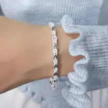 Women's Heart & Tassel Chain Bracelet Set — feature 8