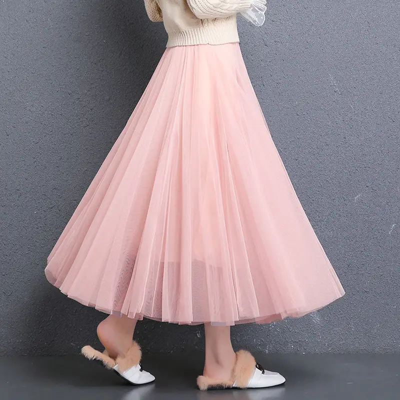 White Pleated Skirt Women Spring Summer 2022 - Image 12