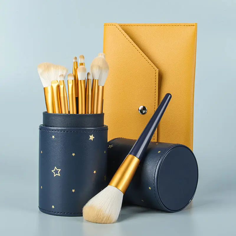 Xingdong Makeup Brush Set for Beginners Soft Bristle Powder Eye Shadow Blush Highlight - Image 8