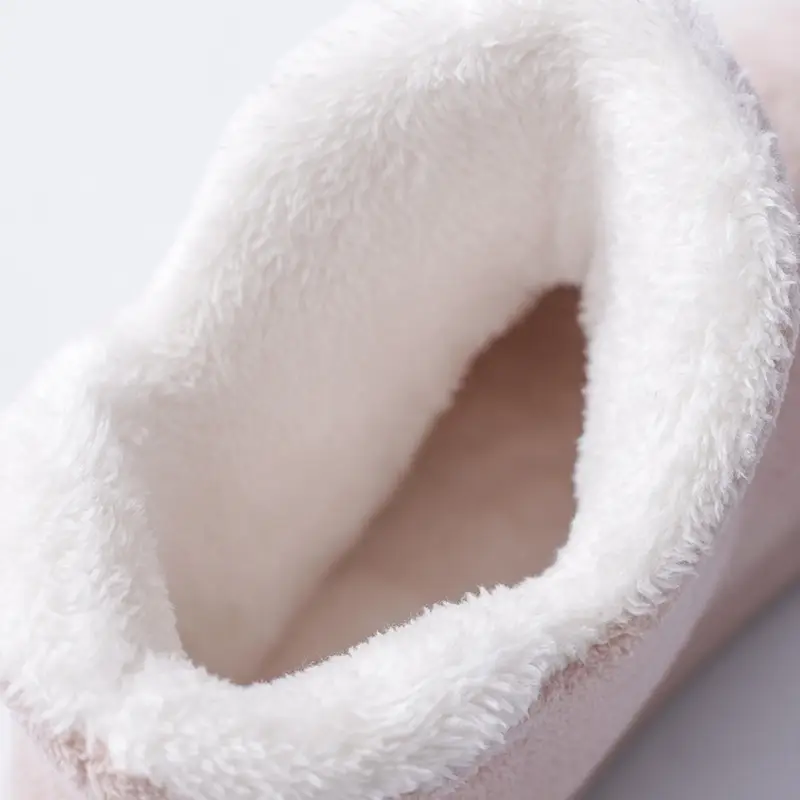 Lidani Cotton Slippers Women's Winter Moon Shoes Bag Heel Warm Fleece Lined Thick Sole Indoor Plush Men's Cotton Shoes for Couple - Image 9