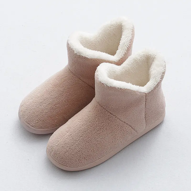 Lidani Cotton Slippers Women's Winter Moon Shoes Bag Heel Warm Fleece Lined Thick Sole Indoor Plush Men's Cotton Shoes for Couple - Image 10