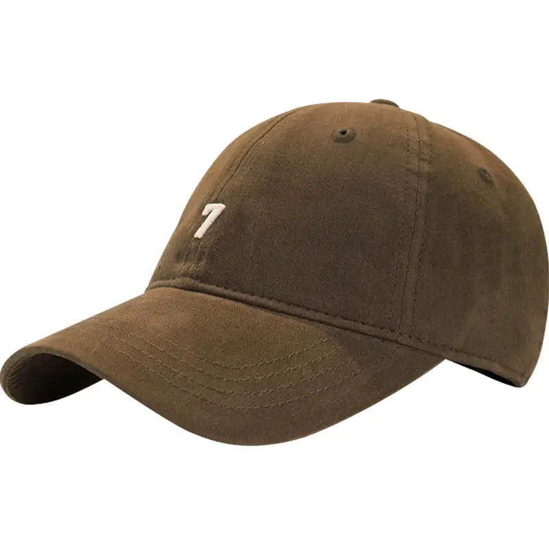 Men Grey Baseball Cap with 7 Logo K-Style - Image 12