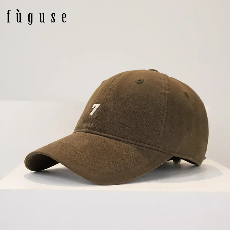 Men Grey Baseball Cap with 7 Logo K-Style - Image 6