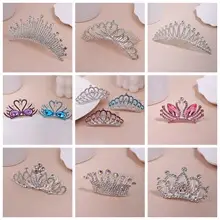 Gold Plated Seven-Tooth Hair Comb with Double Flower Design — feature 6