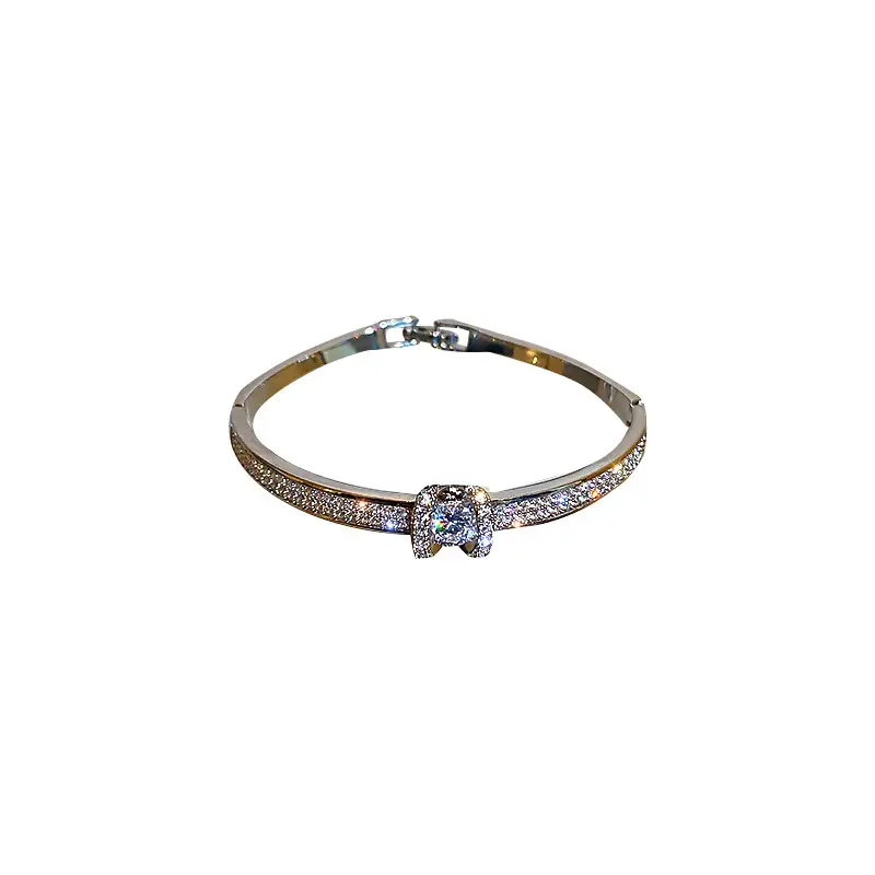 Diamond Encrusted Gold Bracelet for Women - Image 20