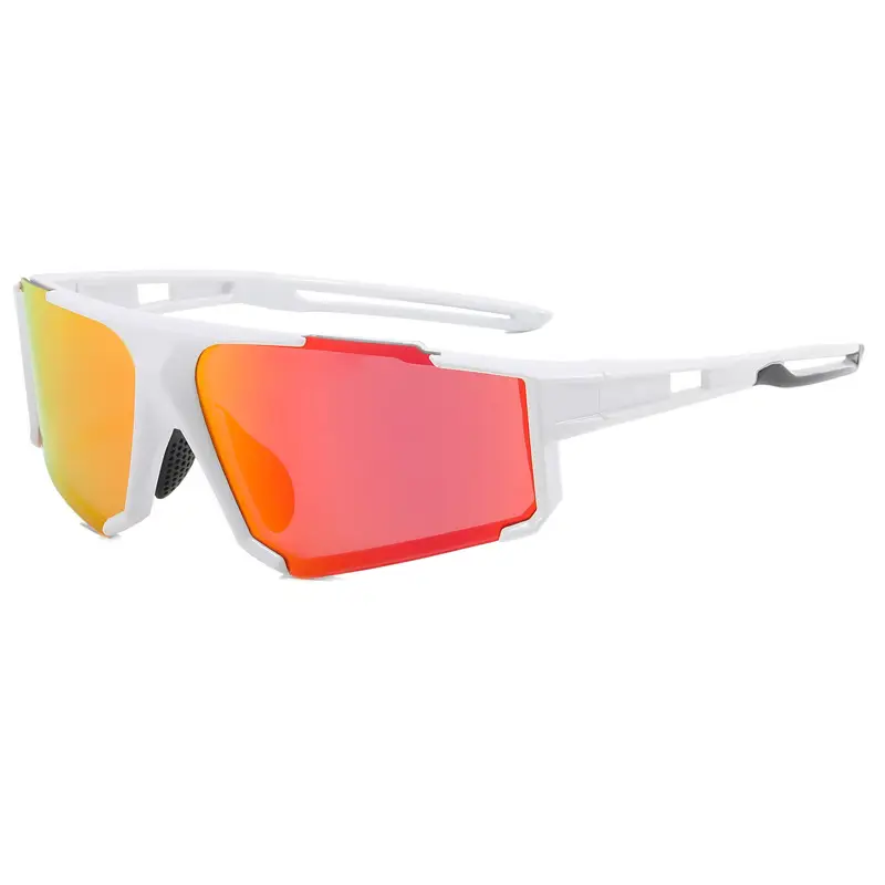 Men's Anti-UV Polarized Sunglasses White Grey Export - Image 6