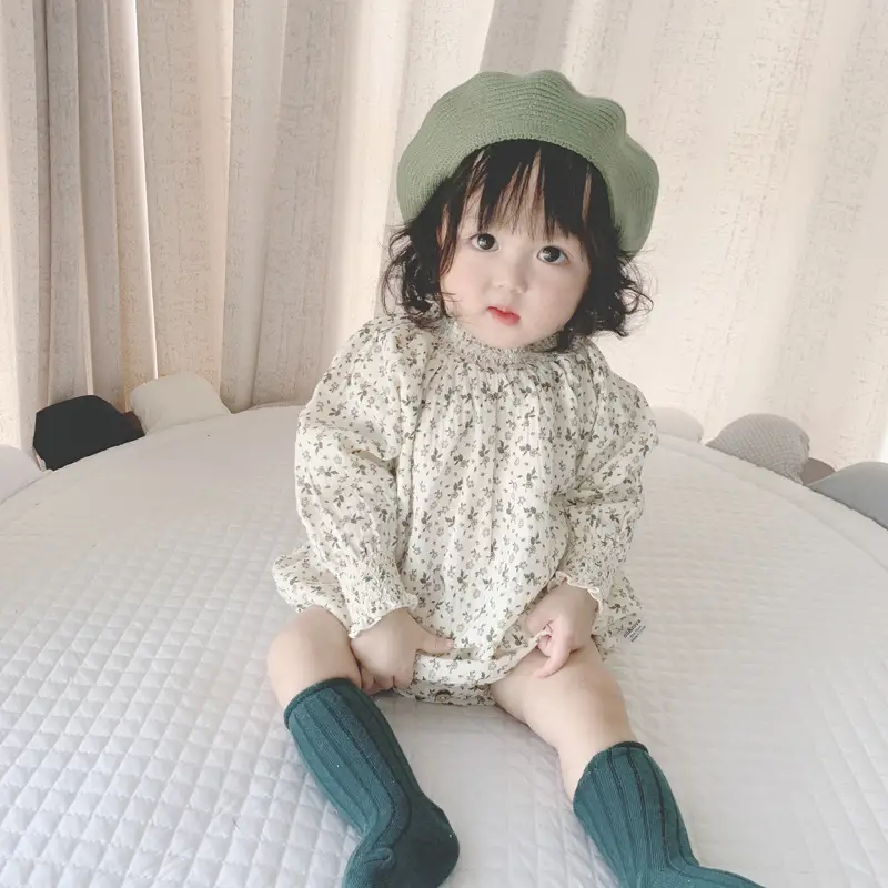 Yellow Knitted Baby Cap for Girls Winter Use — feature 17