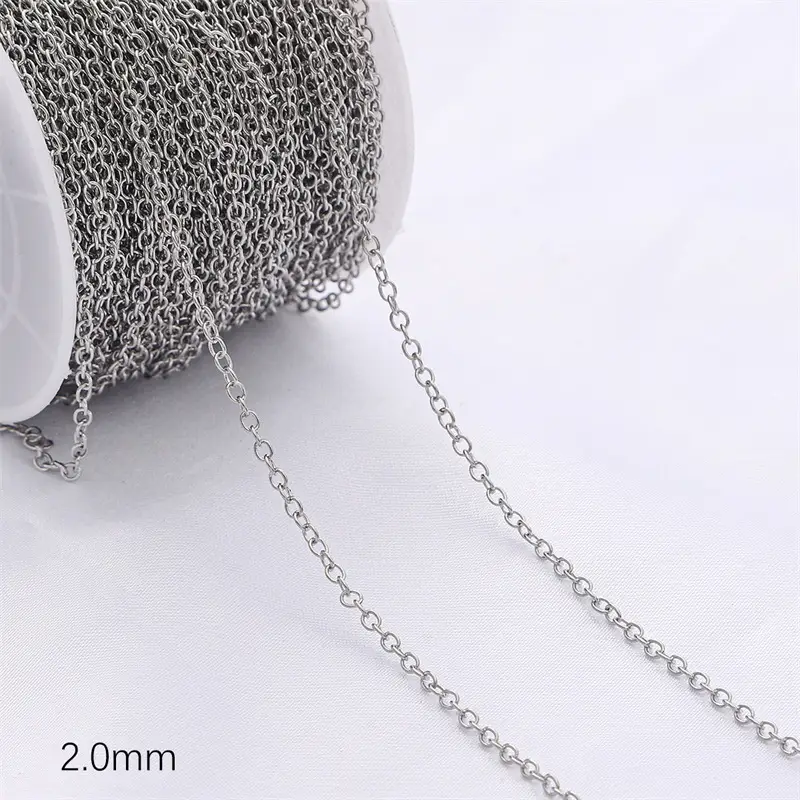 Round O-chain Platinum 2.0mm