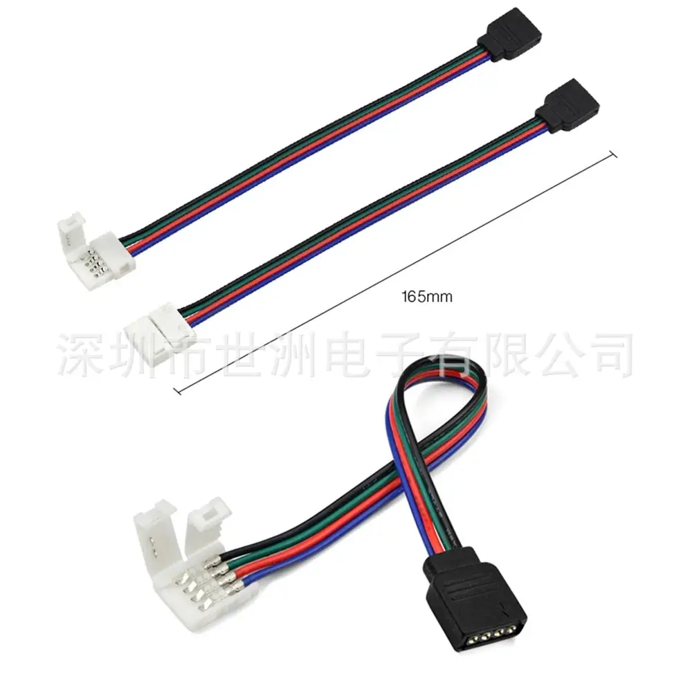 5Pcs-4Pin-5050-3528-LED-RGB-St