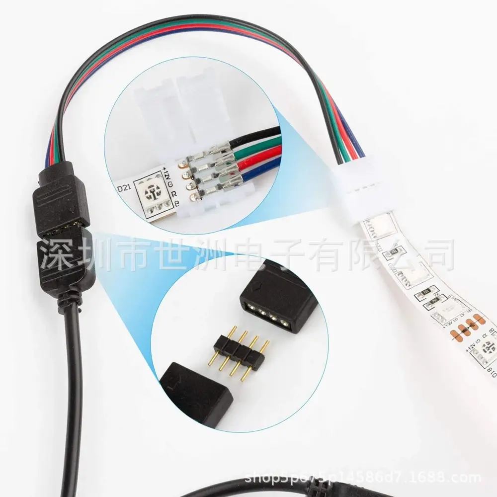 54 LED Light Bar with 10mm Female Terminal - Image 4