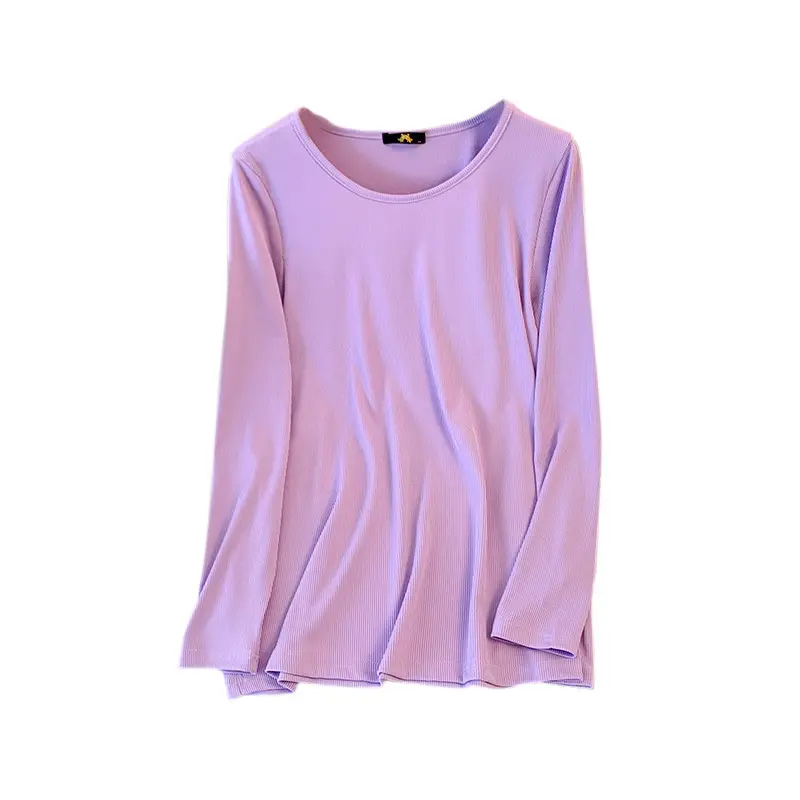 Plus Size Women's Red Elastic T-Shirt 124 Bust Fat Sister Fashion Bottoming Shirt 63364 - Image 19