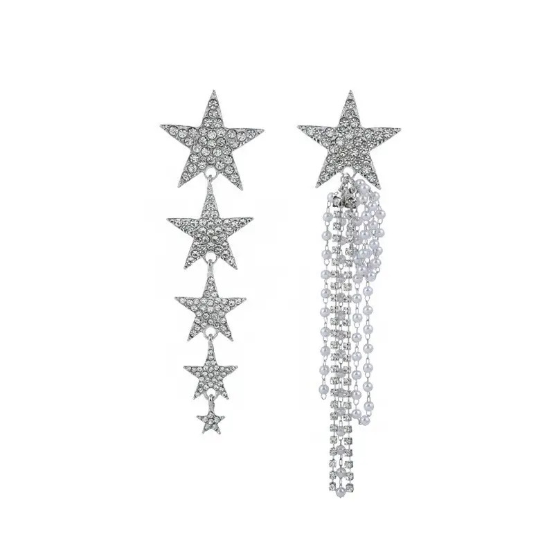 2025 New Goddess Earrings 925 Silver Needle Niche Light Luxury Personalized