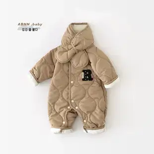 Beige Bow Romper for Baby 2024 Spring — feature 9