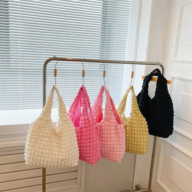 Pink Bubble Shoulder Bag for Women 2022 - Image 7