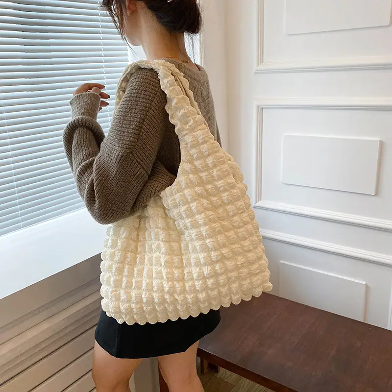 Pink Bubble Shoulder Bag for Women 2022 - Image 8