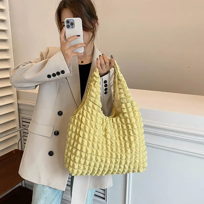 Pink Bubble Shoulder Bag for Women 2022 - Image 9