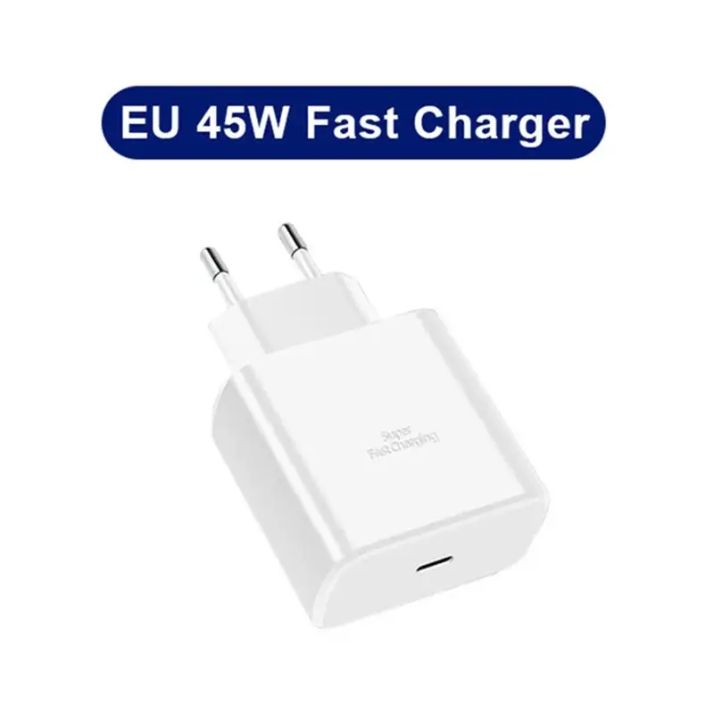 45W Super Fast Charger for Samsung S20 Note 10
