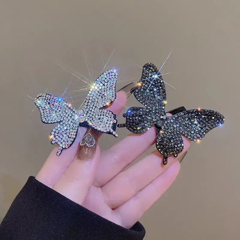 Fairy Butterfly Rhinestone Hair Clip for Girls - Image 7