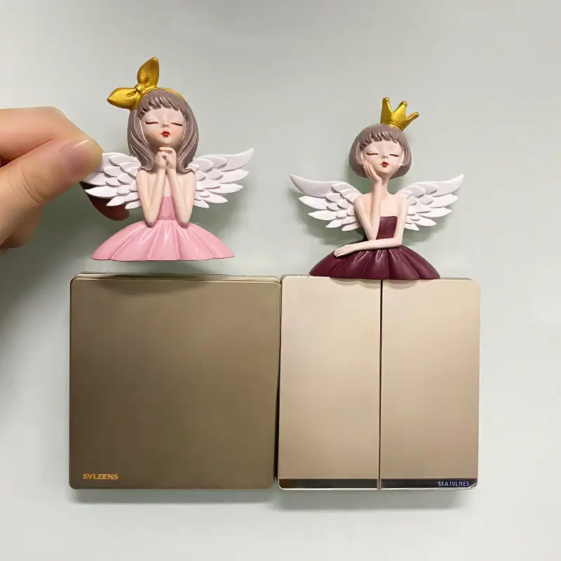 Cute Angel Wall Sticker for Home Decor - Image 8