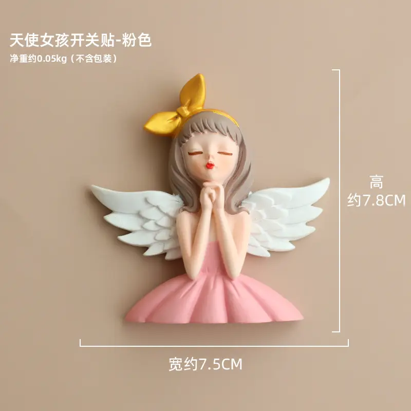 Cute Angel Wall Sticker for Home Decor - Image 2