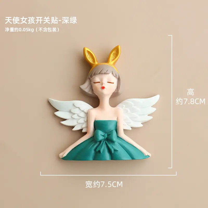 Cute Angel Wall Sticker for Home Decor - Image 3