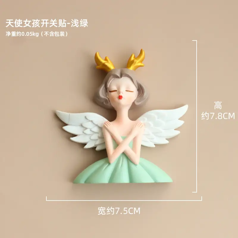 Cute Angel Wall Sticker for Home Decor - Image 4