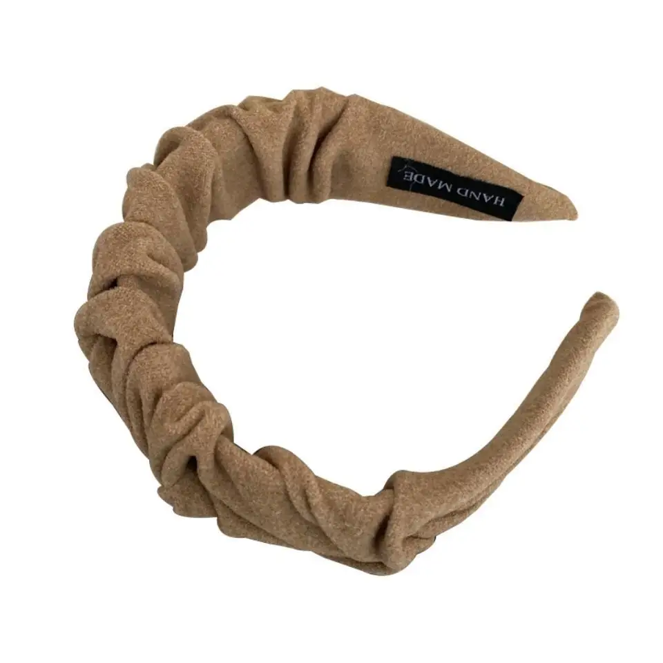 Autumn Woolen Face Wash Headband for Women - Image 10