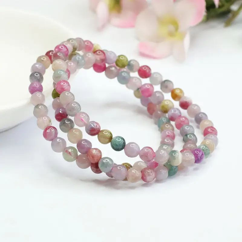 Candy Crystal Colorful Gemstone Bracelet for Women - Image 4