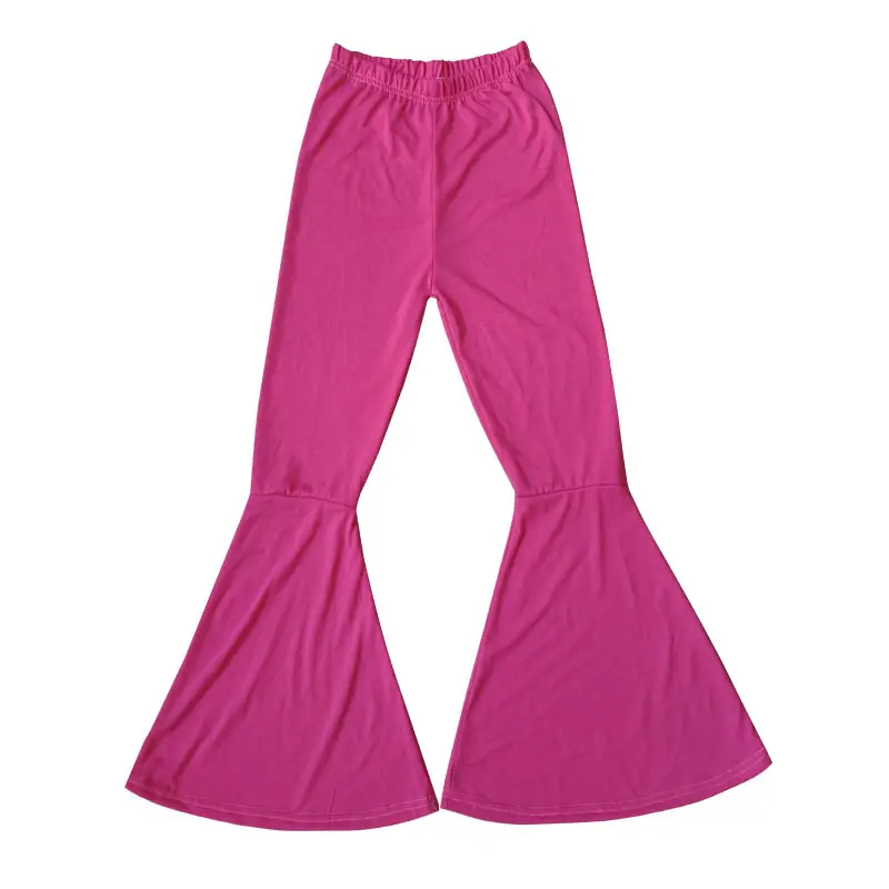Wide Leg Yoga Pants Pink Flared Waist Sports Pants