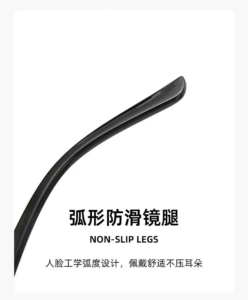 Korean Style Square Glasses Anti-UV Flat Frame — feature 8