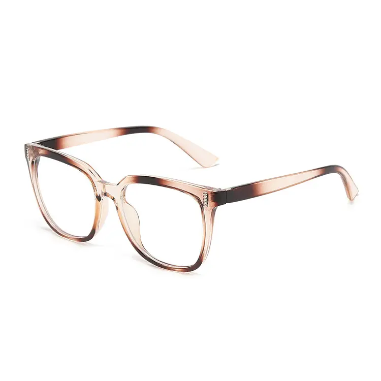 Korean Style Square Glasses Anti-UV Flat Frame - Image 2