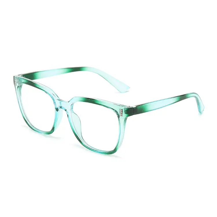 Korean Style Square Glasses Anti-UV Flat Frame - Image 8