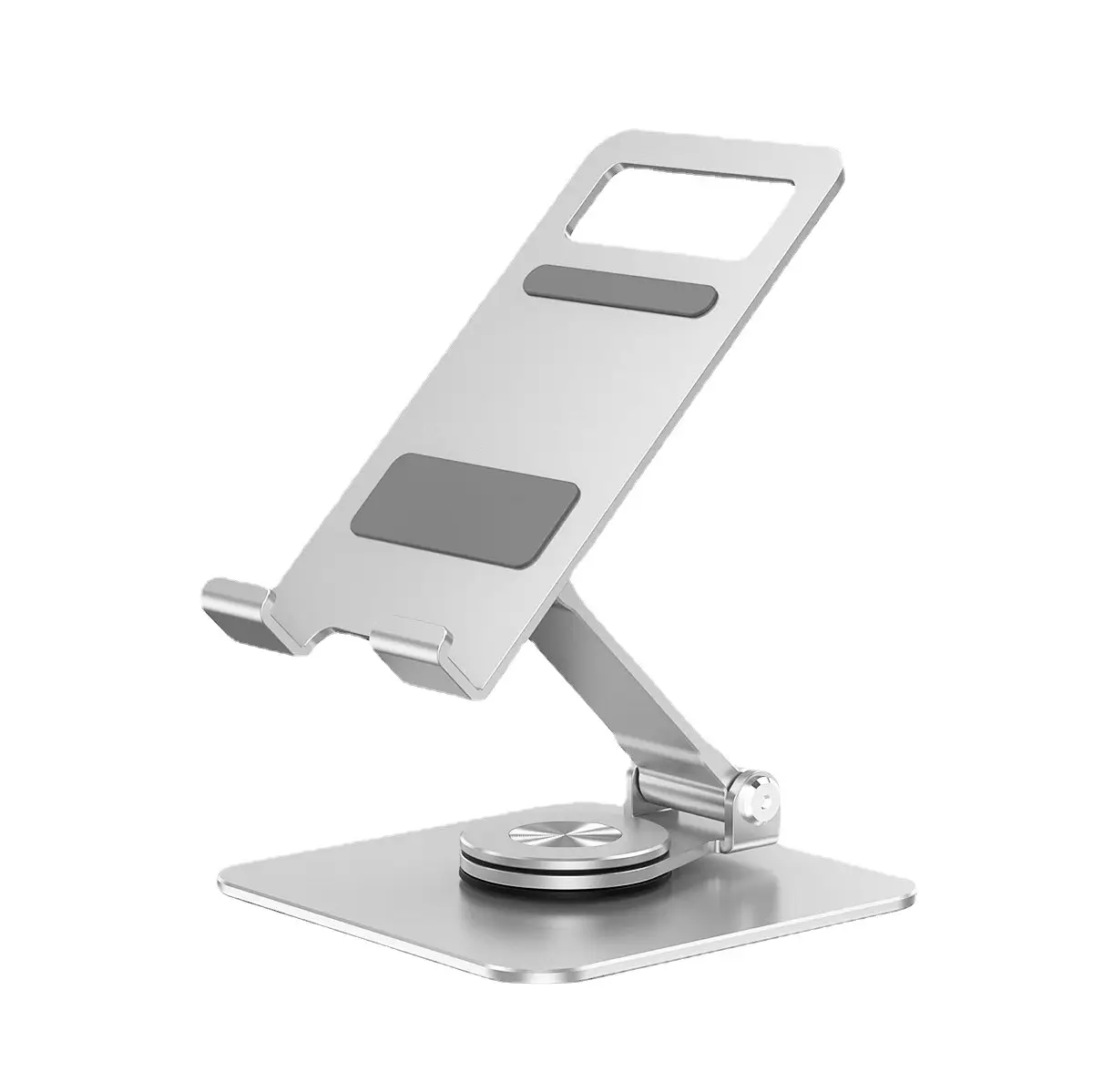 Silver Rotating Phone Stand for Desk or Table - Image 29