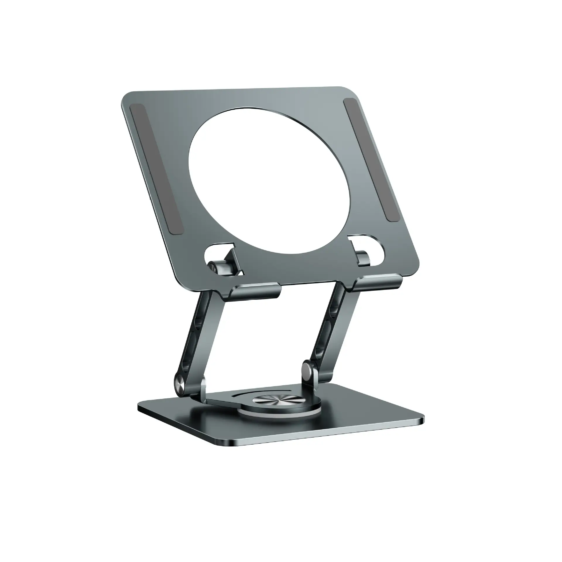 Silver Rotating Phone Stand for Desk or Table - Image 11
