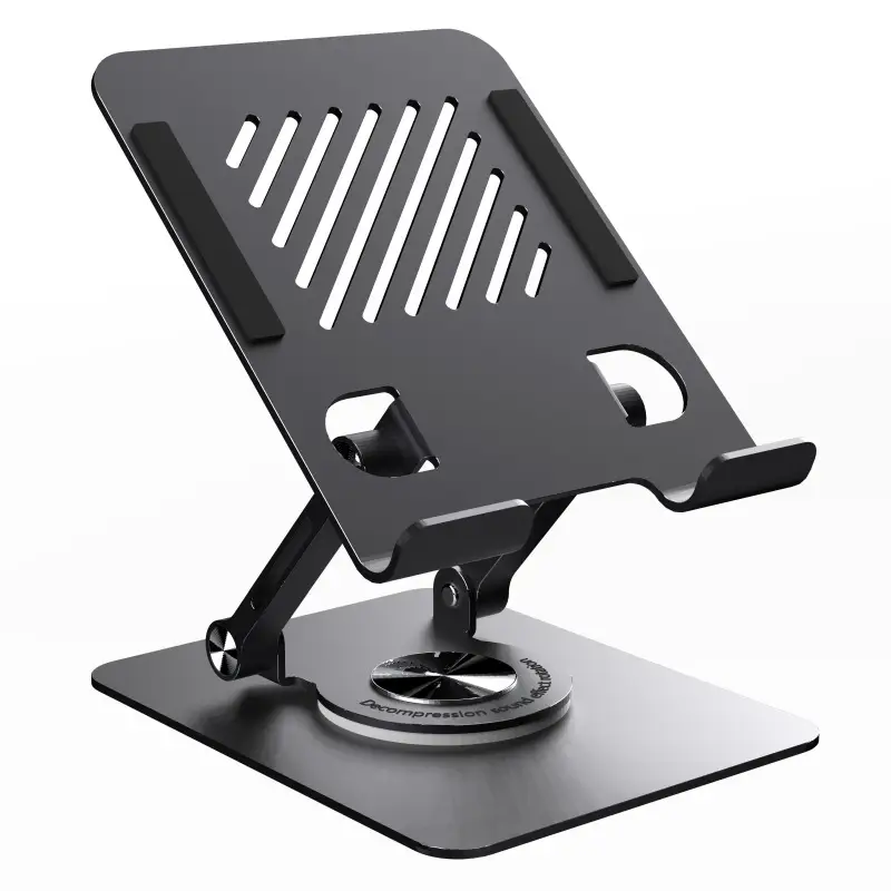 Silver Rotating Phone Stand for Desk or Table - Image 13