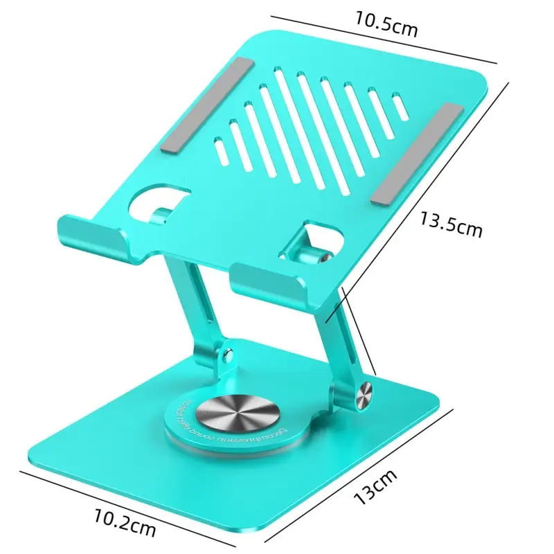 Silver Rotating Phone Stand for Desk or Table - Image 14