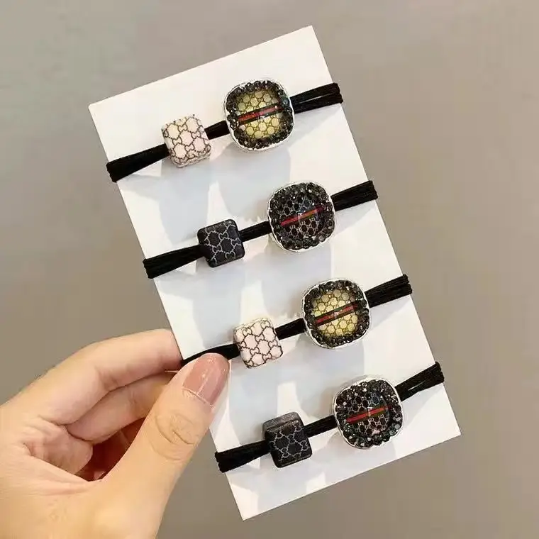 Korean Style Multi Color Cherry Hair Ring Rubber Band - Image 18